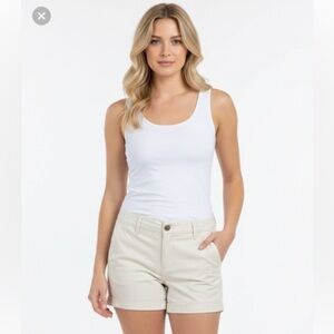 Khakis by Gap chino hot 4 inch tan shorts size 12